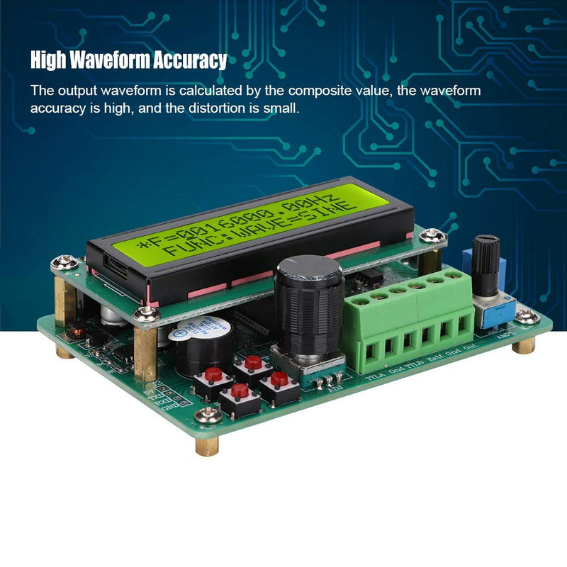 [Australia - AusPower] - FY1005S Digital DDS Signal Generator, 5MHz Function Signal Source with Frequency Counter Module, Digital Display for Electronic Labs, School Teaching, Research Testing 