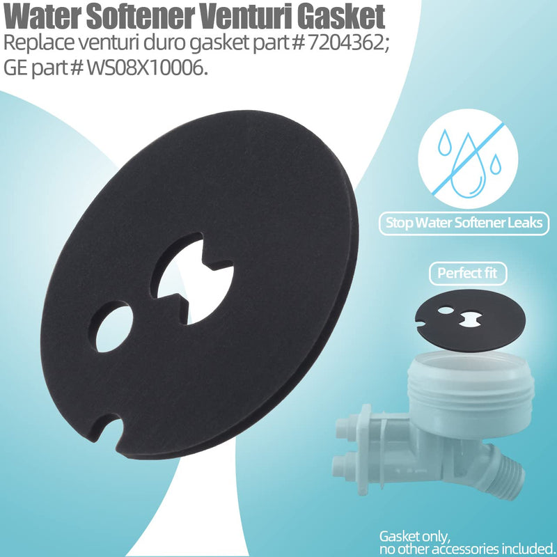 [Australia - AusPower] - Water Softener Venturi Gasket Compatible with Kenmore, Whirlpool, Morton, GE Water Softener, 7204362 Water Softener Replacement Parts?3 Pack) 