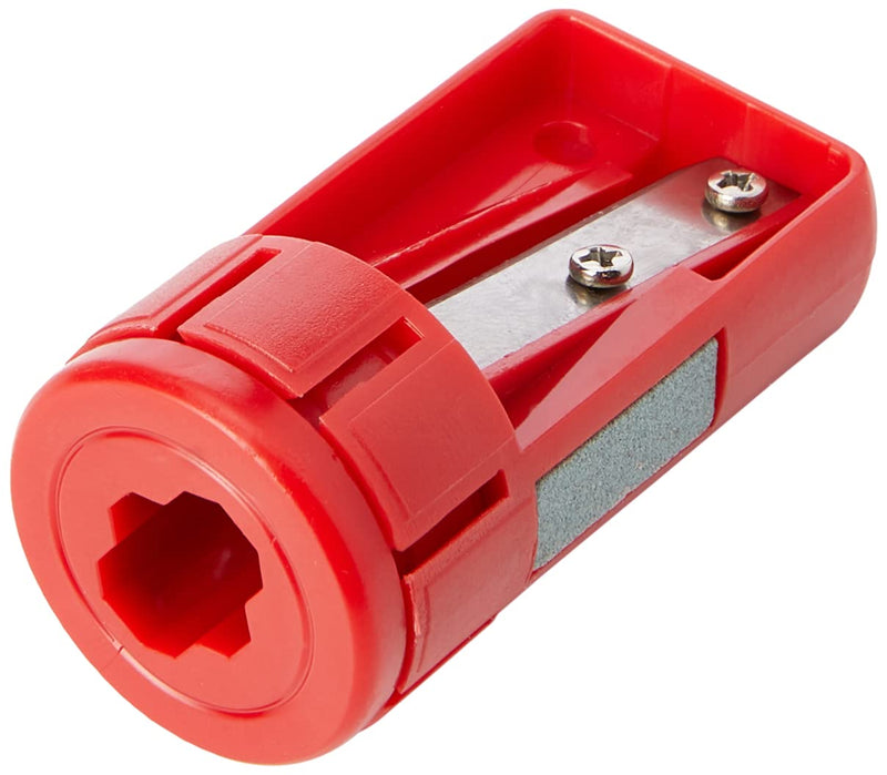 Draper 50991 Carpenter’s Pencil Sharpener | Integrated whetstone for precise tips and detailed markings, compact design
