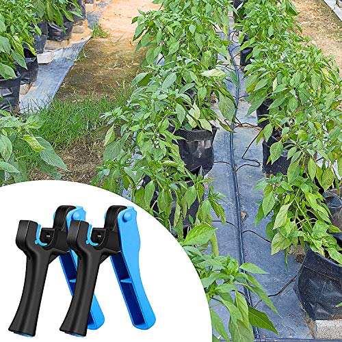 Chumia drip irrigation tubing hole punch and fitting insertion tools, 2-piece set for irrigation tubing installation