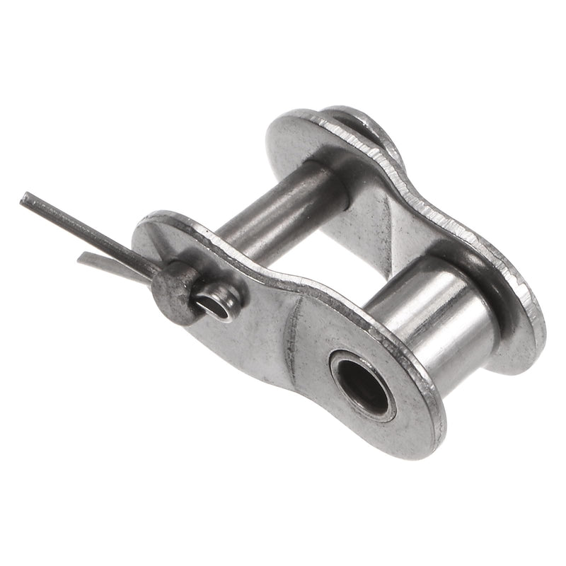 [Australia - AusPower] - uxcell 4Pcs #40 Chain Offset Half Link Roller 1/2" Pitch Stainless Steel Standard Chain End Connector Split Links for 08A Chain 1/2-inch 