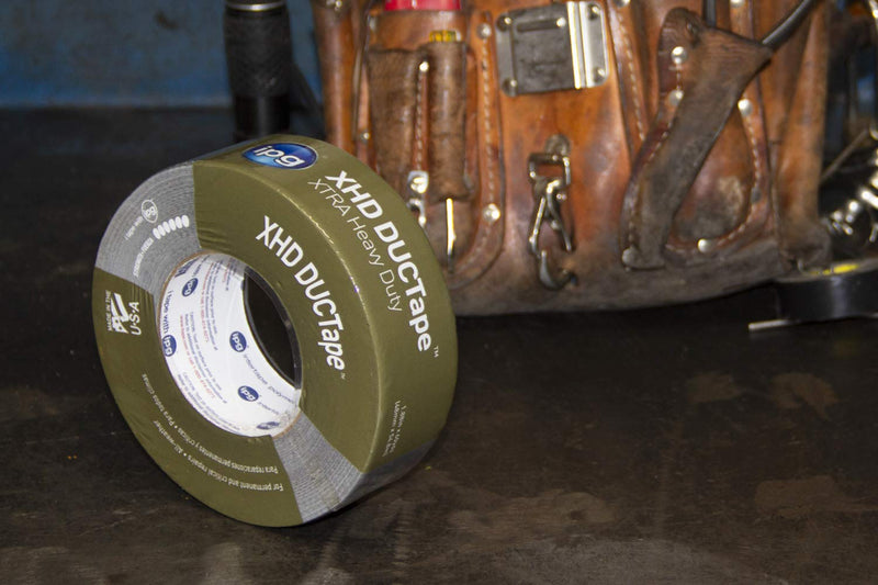 IPG XHD DUCTape, Extra Heavy Duty Duct Tape, 1.88" x 60 yd, Silver (Single Roll) Single Roll
