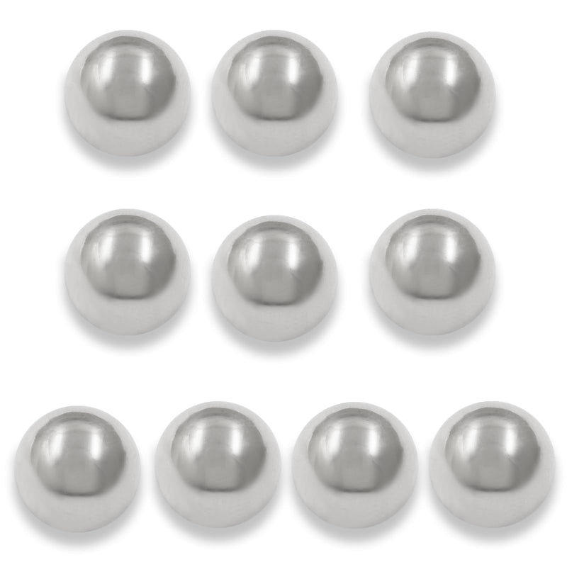 [Australia - AusPower] - 11mm Ball Bearing 304 Stainless Steel Precision Steel Ball Metric Mixing Balls for Model Paints Bike Valves(50 Pcs) 11mm 50 