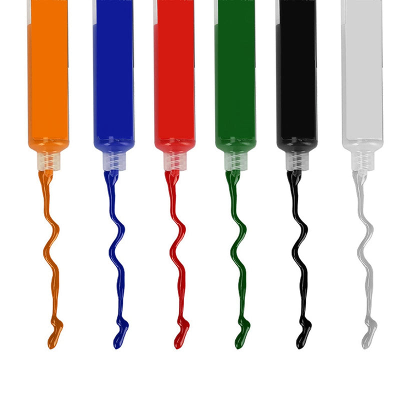UV Soldering Masks Ink, Pack of 6 10CC Hardening Soldering Stop Ink, Light-Curing Solder Stop Paint, Insulate with Syringes for PCB Circuit Boards Repair Protect BGA Electronic Components Accessories