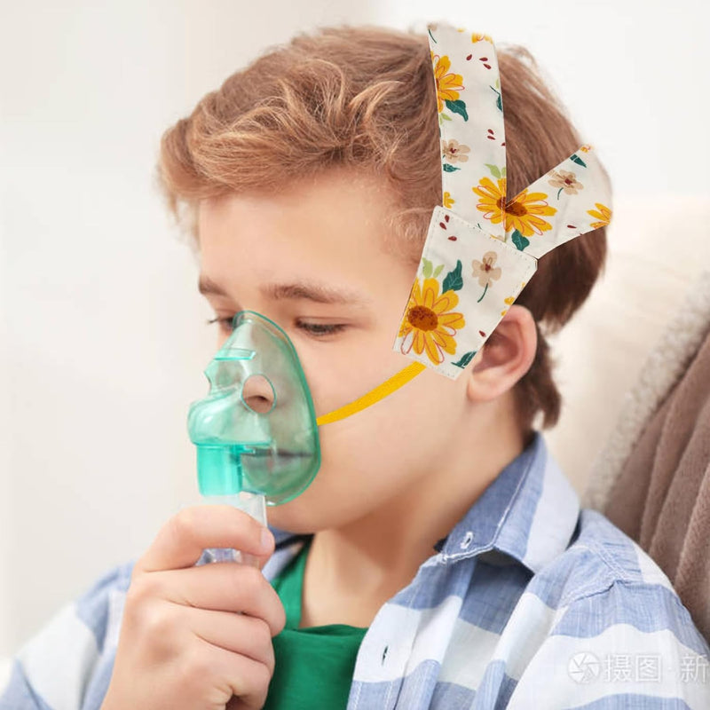 [Australia - AusPower] - Kids Nebulizer Mask Head Strap - Children's Mask Strap for Nebulizers, No-Slip Adjustable Nebulizer Head Attachment Strap 