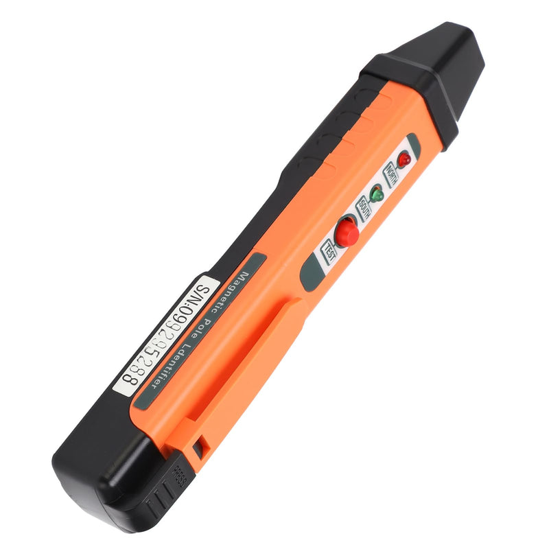 [Australia - AusPower] - 862M±5MT High Sensitivity Magnetic Pole Pin, Portable LED Polarity Identification Tool, North South Pole Tester, 10 Hours Service Life for Field Identification, Default 