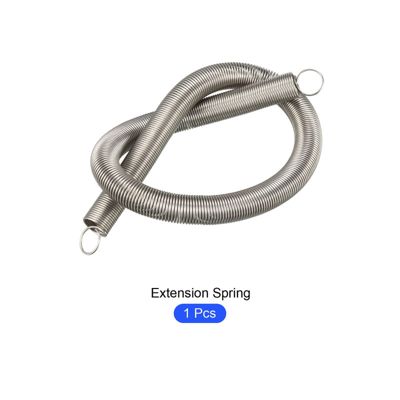 [Australia - AusPower] - Extension Spring (0.8x10x300mm/0.031"x0.39"x11.81") 1Pcs, Stainless Steel Tension Spring Wire - for Home Repair Construction Machinery 0.031"x0.39"x11.81" 