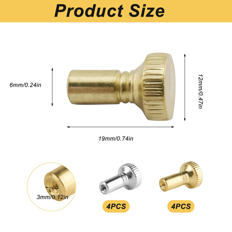 [Australia - AusPower] - 8 Pcs Lamp Switch Knobs, Light Lamp Turn On/Off Switch Knobs Replacement, Standard Lamp Switch Replacement Turn Knobs, Light Lamp Knob Twist Switch Knobs Socket Knob for Floor Table Lamps 