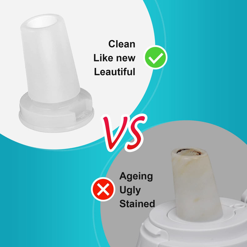[Australia - AusPower] - 4 Pack Water Bottle Mouthpiece Replacement for Brita Water Bottle, Silicone Water Bottle Bite Valve Replacement Parts Compatible with Brita Filter Water Bottles & Brita Stainless Steel Water Bottle 4 Pcs 
