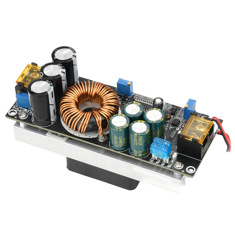 Aideepen Step Up Converter, 1200W 20A DC-DC Boost Converter, Constant Voltage and Constant Current Adjustable 14-85V to 14-120V 1200 W 20 A (upgrade)