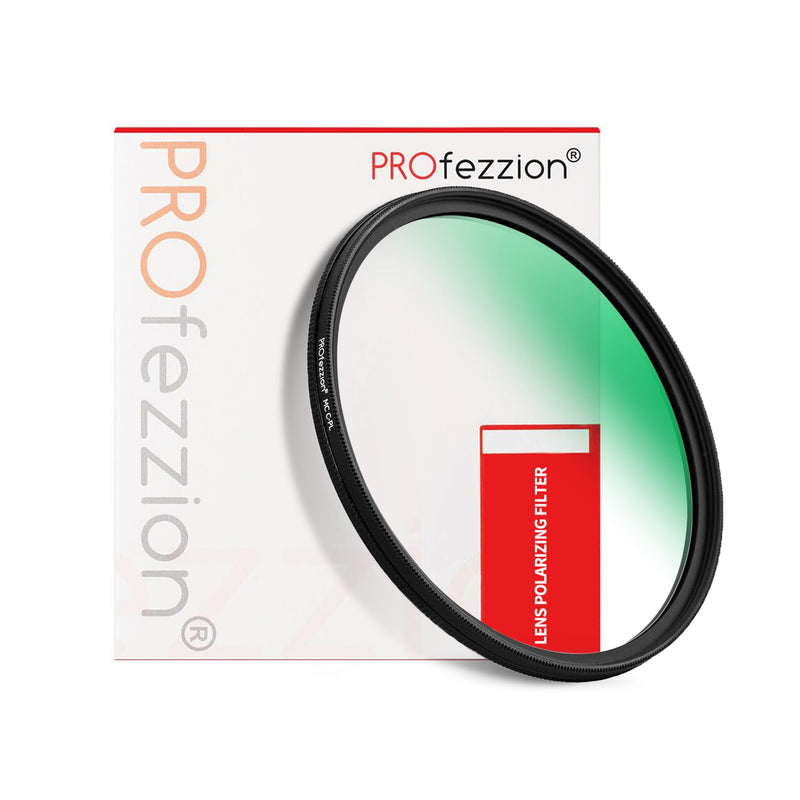 [Australia - AusPower] - PROfezzion 58mm Circular Polarizer Filter for Canon EOS Rebel T7 T6 T8i T7i T6i T6s SL3 with EF-S 18-55mm Kit Lens, Ultra Slim Multi-Coated Circular Polarizing Filter 12 Layers CPL Camera Lens Filter 