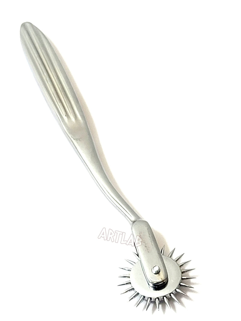 ArTLaB-Premium German Wartenberg Neuro Pinwheel Diagnostic Instrument Sensory Wartenberg PinWheel 1,3.5,7 Head Strong Wheel Stainless Steel Nerve Tester (1 HEAD) 1 HEAD