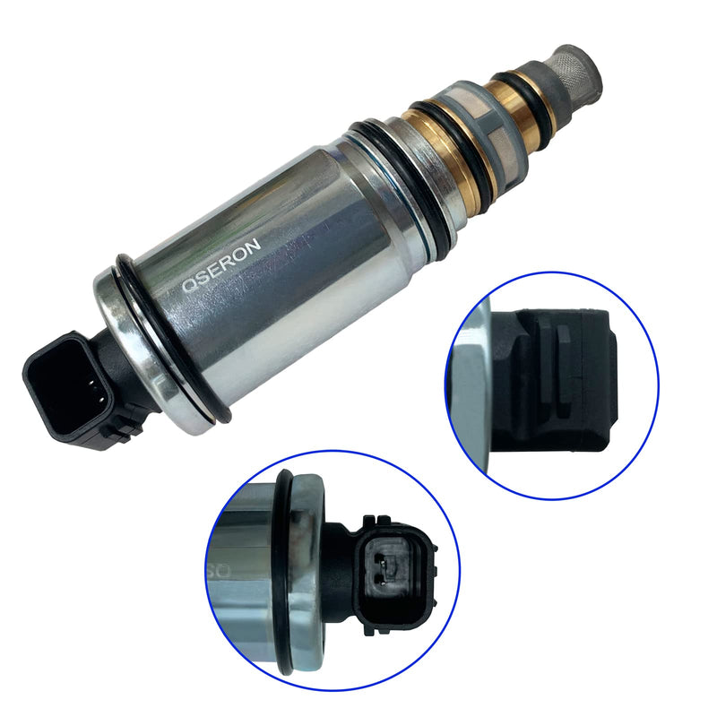 AC Compressor Control Solenoid Valve for Hyundai Sonata 2.0L 2.4L 2011-2014 Elantra Kia Optima K5, Kia Río 2018,VS16E VS18E Compressor Electronic Control Valve Replacement