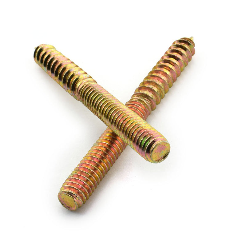 [Australia - AusPower] - 8 Pack 5/16-18 x 3 Inch Hanger Bolts Double Headed Bolts Self-Tapping Screw Inch Hanger Bolts for Furniture 5/16-18" x 3" 