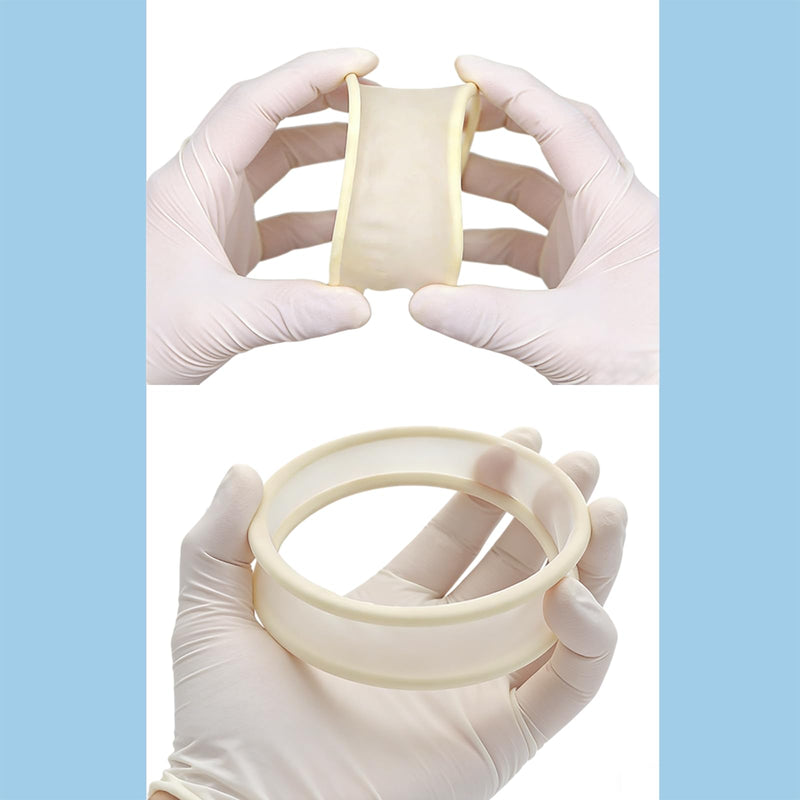 Dental Dam Cheek Retractor, Disposable Mouth Opener Lip Guard for Dental Repair & Whitening, Orthodontics, Pack of 5 (White)