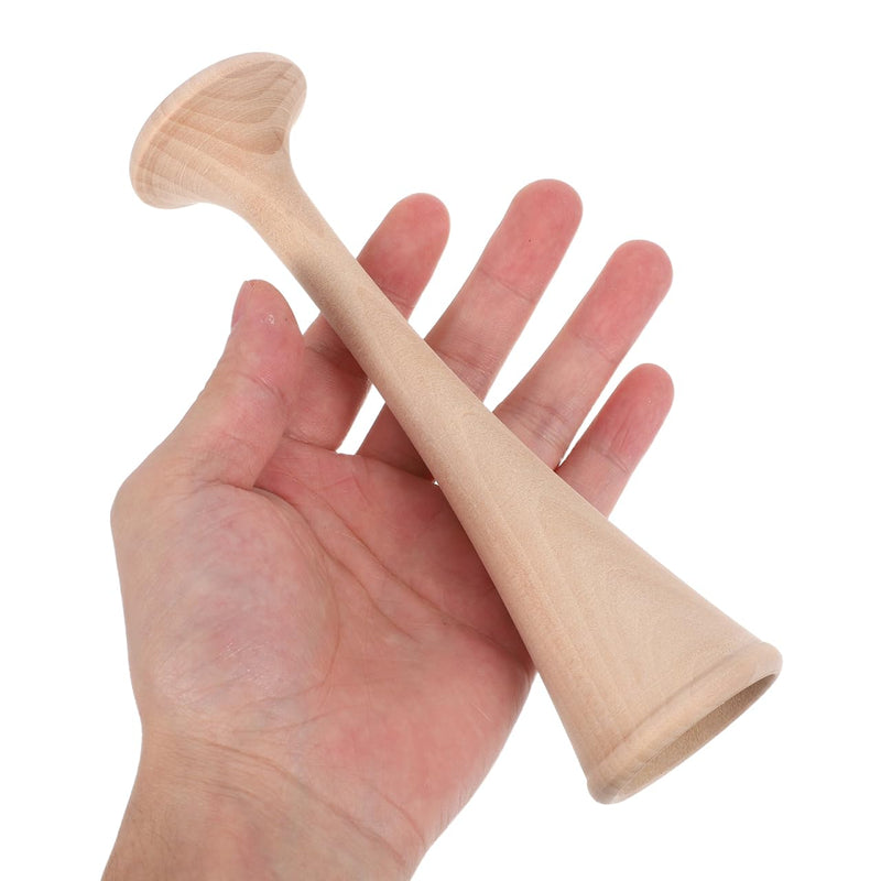 OUNONA Wooden Fetus Stethoscope Pregnancy Hearing Aid for Expectant Mothers Skin-Friendly Portable for Hearing Baby Heartbeat in Clinic and Home