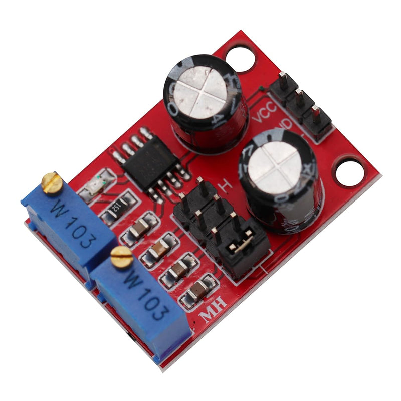 NE555 Pulse Rate Duty Cycle Adjustable Module Rectangular Wave Signal Generator Stepper Motor Driver Board Module Pulse Generator DC 5V-15V (Pack of 3)