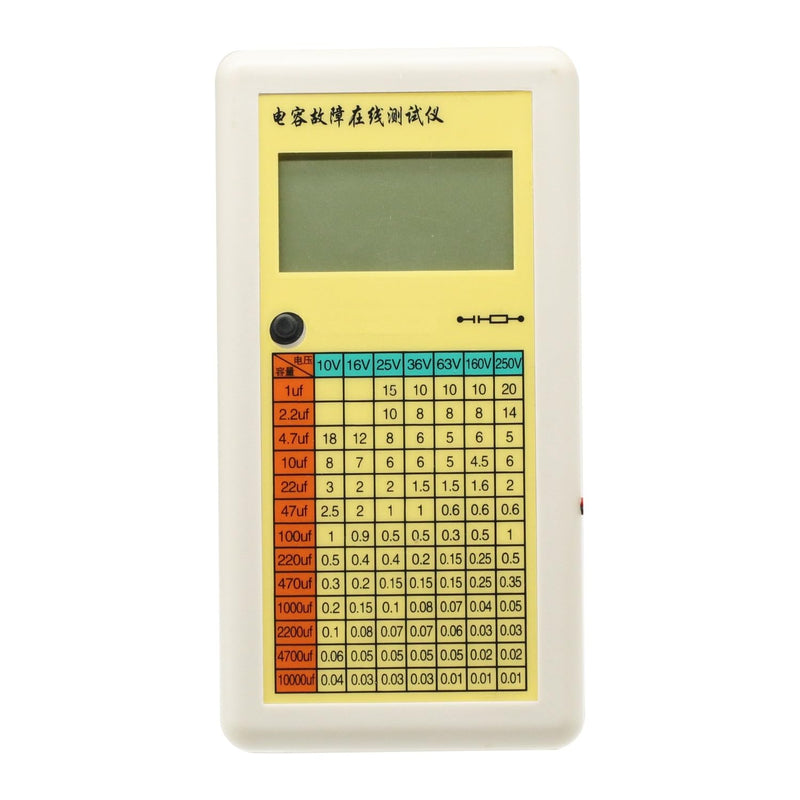 [Australia - AusPower] - Digital LCD for ESR Capacitance Ohm Meter in Circuit Tester,Capacitor Fault Tester 