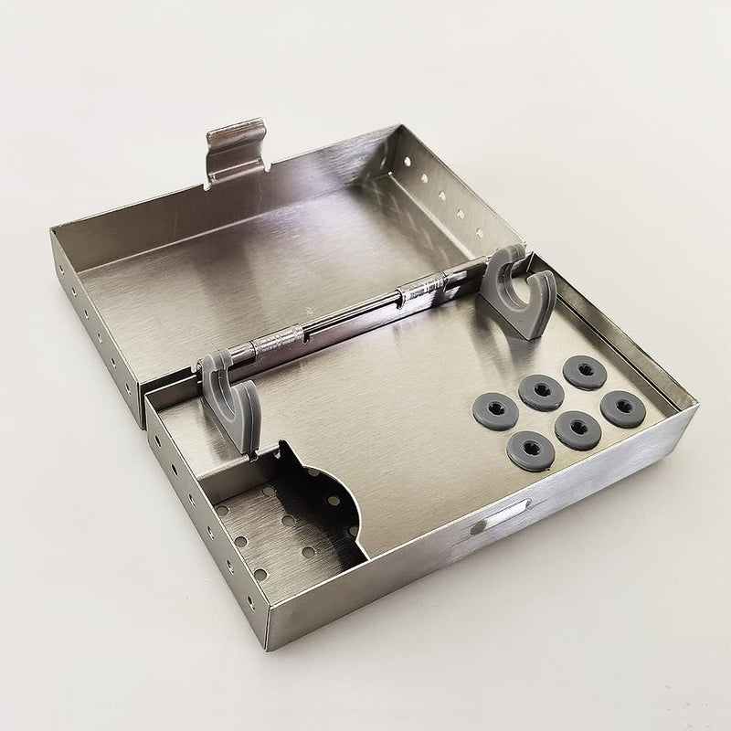 [Australia - AusPower] - Airgoesin Dental Ultrasonic Tooth Cleaner Piezo Scaler Handpiece Tips Files Holder Torque Wrench Stand Block Container 