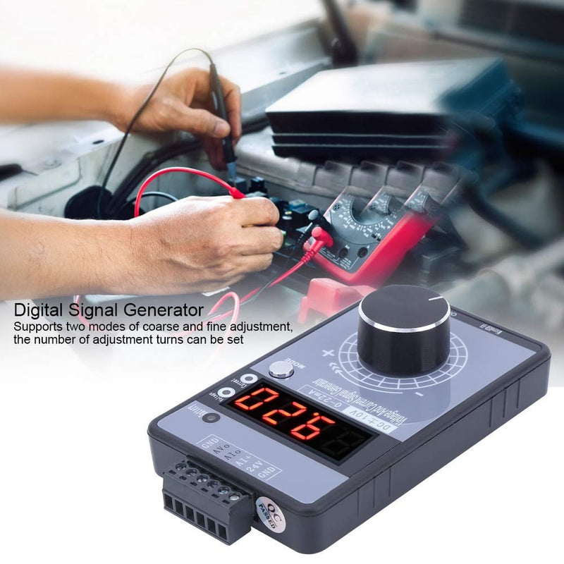 [Australia - AusPower] - Hanheld 0-10V 0-22mA Digital Signal Generator Adjustable Voltage Analog Simulator 