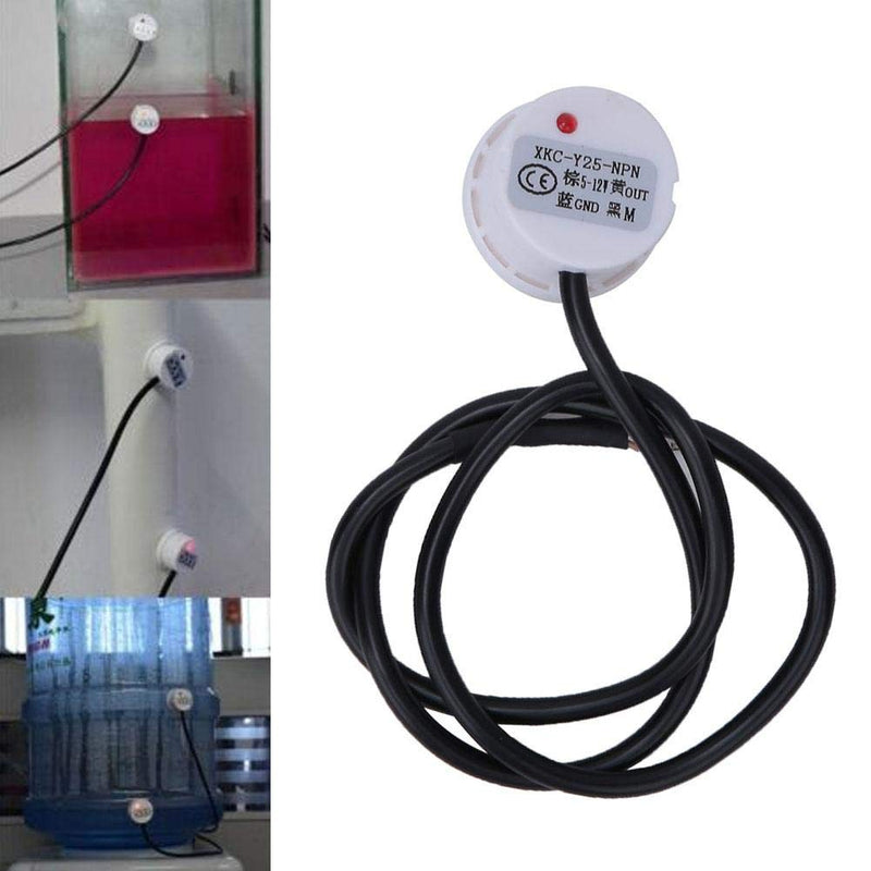 [Australia - AusPower] - XkC Y25 Npn Liquid Level Sensor Non Water Level Detector Npn 5-12V Output And Output Interface Ip67 Capacitor 