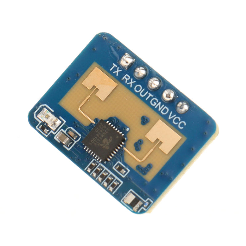 [Australia - AusPower] - 4pcs LD2410C Human Presence Radar Sensor Module HLK-LD2410 Millimeter Wave Non-Contact 24GHz ISM Band Serial Port IO Level Output 4 