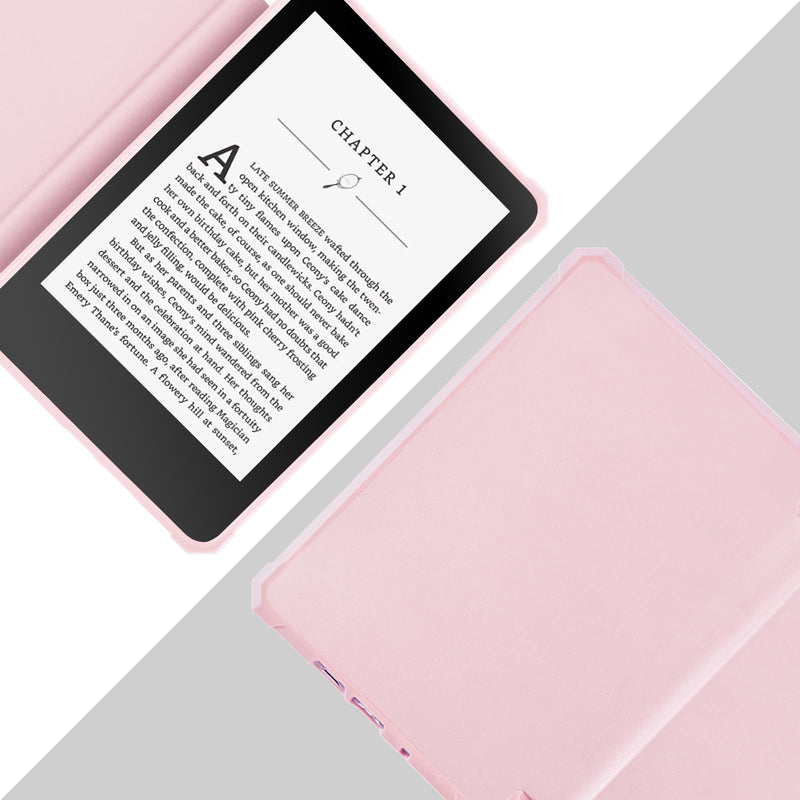 [Australia - AusPower] - TaIYanG Case for 6" All-New Kindle (11th Generation 2022 Release), Lightweight Slim Smart PU Leather Cover for 6 inch Kindle 2022 e-Reader (Not Fit Paperwhite 11th Gen 2021) Pink 