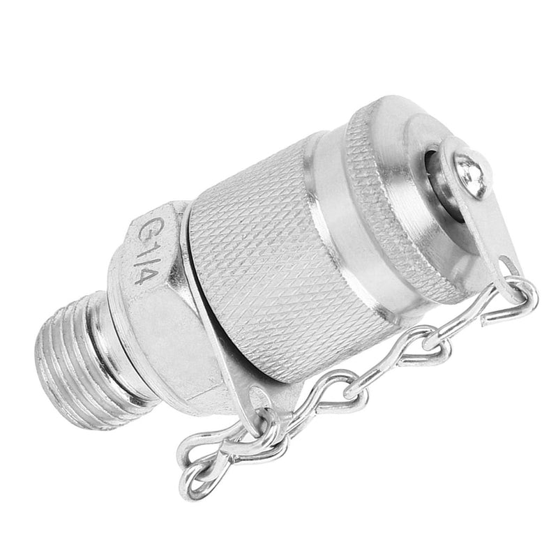 [Australia - AusPower] - G1/4-M16x2 Hose Fitting Adapter Hydraulic Test, Steel Test Port and Diagnostic Equipment Quick Coupler High Pressure Measuring Point Coupling 