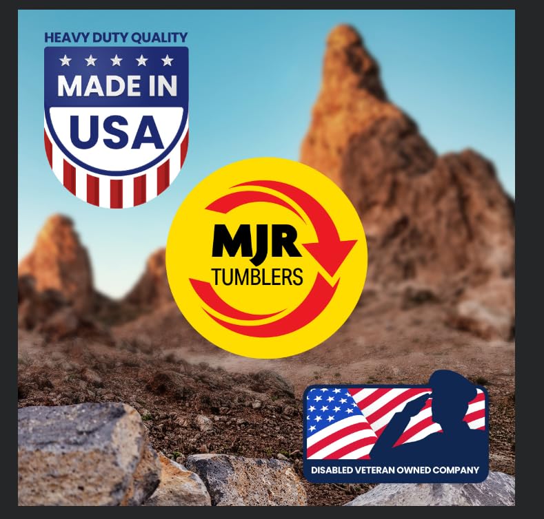 [Australia - AusPower] - MJR Tumblers 1 LB Polish 1200 Aluminum Oxide Rock Refill Grit Abrasive Media Final Step USA 