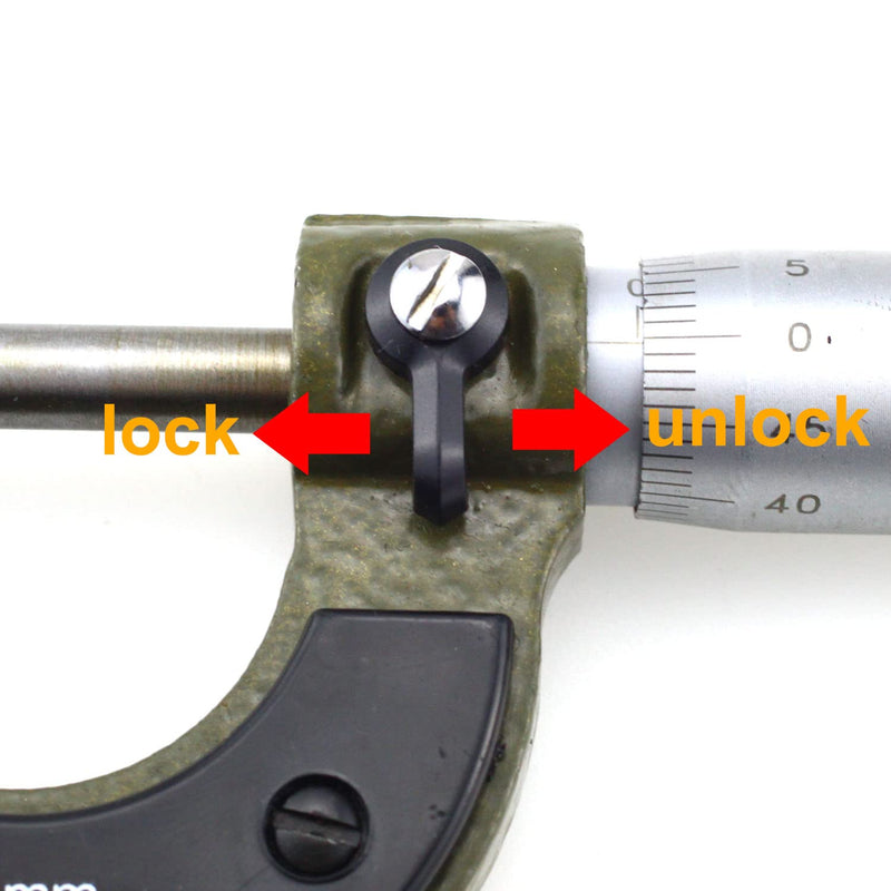 Bügelmessschraube 0-25 mm Mikrometerschraube 0.01mm Auflösung Mikrometer Auflösung Mikrometer Metrischer Bügelmessschraube Messschraube