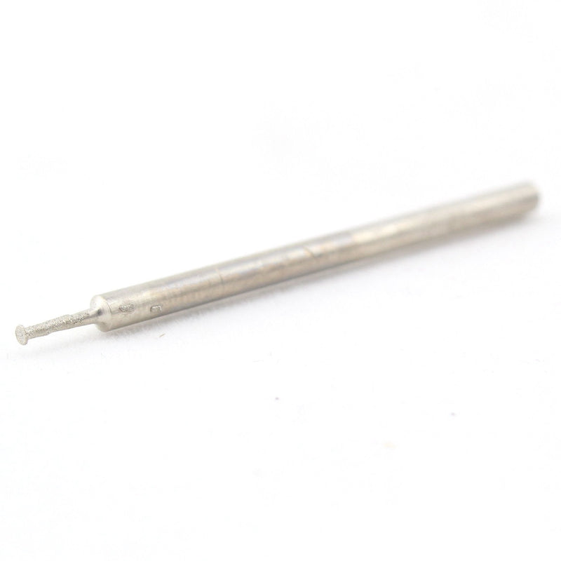 [Australia - AusPower] - 1mm T Shape Head Diamond Grinding Bits 3/32" inch shank Stone Engraving Accessories Tool Head Diameter:1mm 