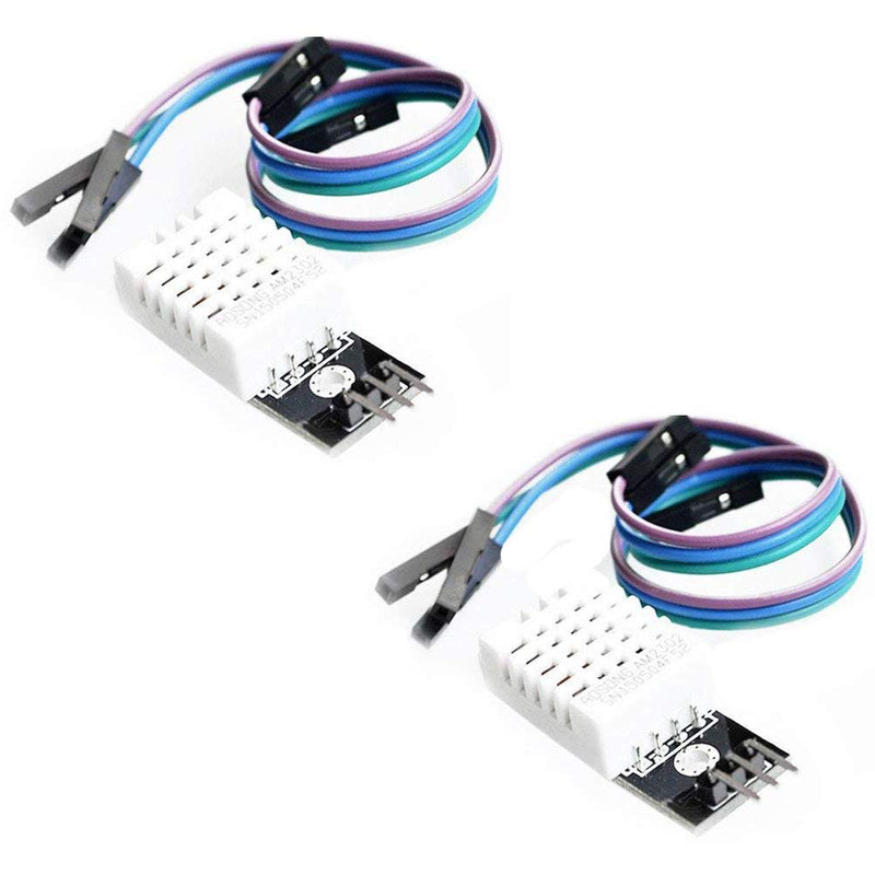 [Australia - AusPower] - AITRIP 2pcs DHT22/AM2302 Digital Temperature and Humidity Sensor Module Temperature Humidity Monitor Sensor Replace SHT11 SHT15 for Arduino Electronic Practice DIY 