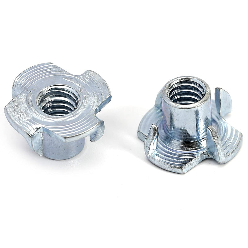 [Australia - AusPower] - 1/4-20 Threaded Inserts for Wood T Nuts 1/4-20 Bolts Fully Threaded Button Head Hex Socket Screws 1" 1-1/4" and Washers Threaded Insert & 1" 1-1/4" Bolts 