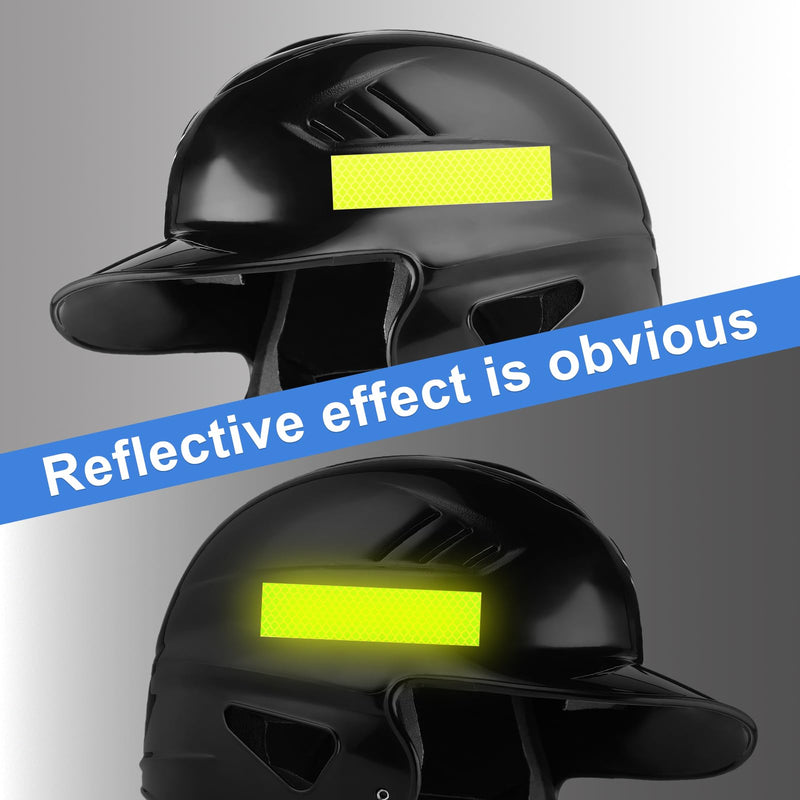 HARFINGTON Reflective Tape High Visibility Adhesive Stickers Outdoor Waterproof for Trailer Bike Car Motorcycle Helmet Mailbox Blue Red