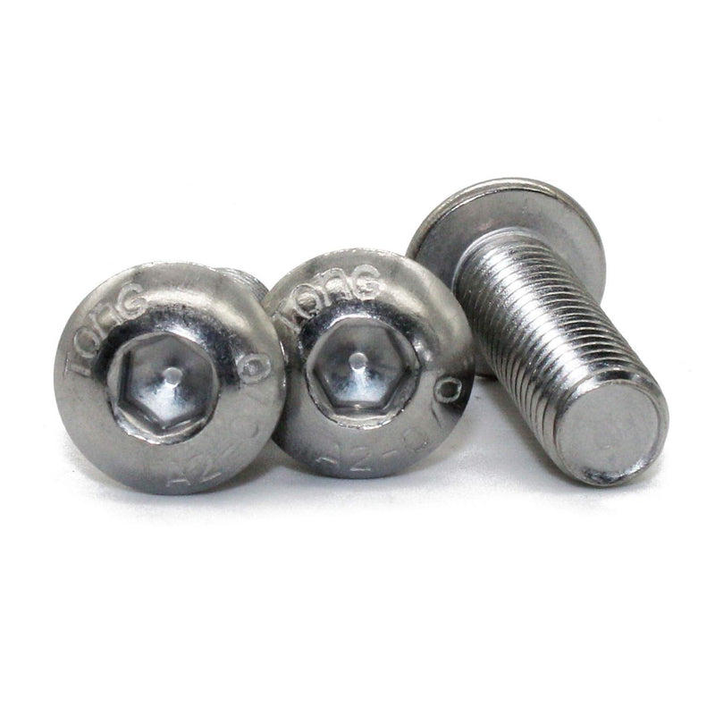 [Australia - AusPower] - 50 Pcs M4-0.70 x 20mm Button Head Socket Cap Bolts Screws, 18-8 Stainless Steel, Allen Hex Drive, ISO 7380, by Fullerkreg,Come in a Plastic Case M4 x 20mm 