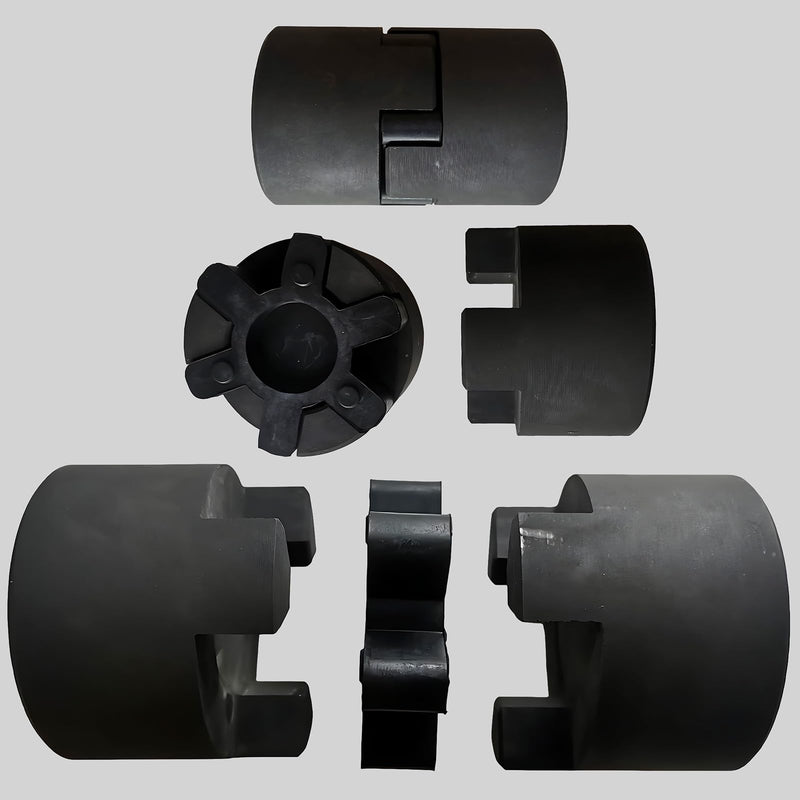 [Australia - AusPower] - Uxcell 4pcs L110 Jaw Coupling Insert, Urethane Flexible Solid Type Center Insert for L-Jaw Couplings, Red 