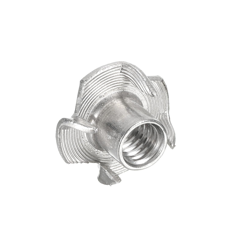 [Australia - AusPower] - uxcell 5/16"-18 T-nut 25pcs 304 Stainless Steel 4 Pronged Tee Nuts for Furniture Woodwork Cabinetry Threaded Insertion 