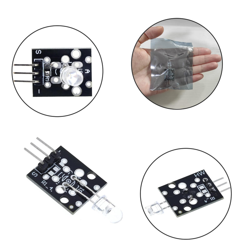 [Australia - AusPower] - GERUI KY-005 3-Pin IR Transmitter Emission Sensor Module for Arduino and Raspberry Pi Pack of 12 