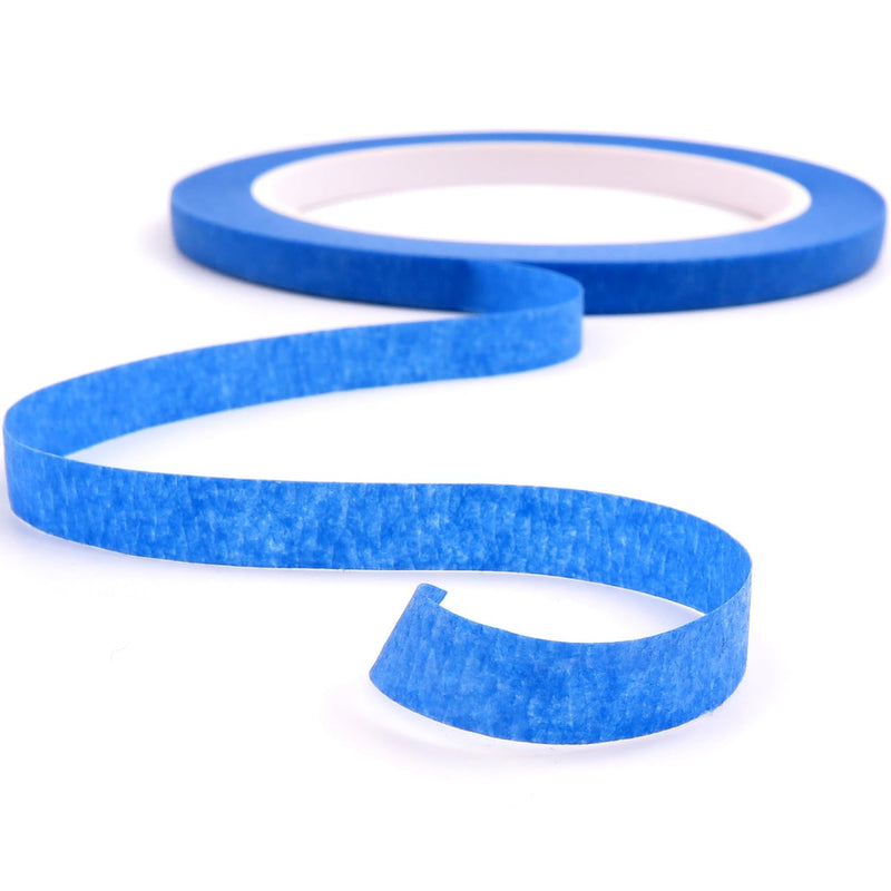 [Australia - AusPower] - Blue Painters Tape 1/4 Inches x 30 Yards - Multi Surface Use - 120 Yards Total - 4 Rolls 0.25" 