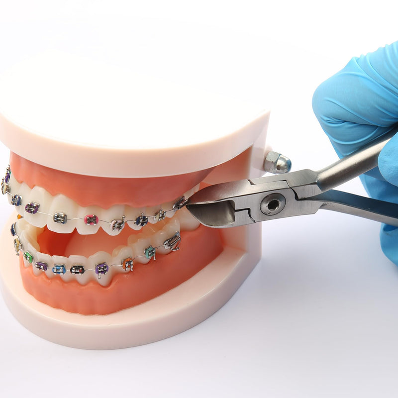 Orthodontic Forceps - Braces Removal | Root extraction instrument made of medical grade stainless steel, durable & sterilisable. Ideal for dentists & oral surgeons. Straight