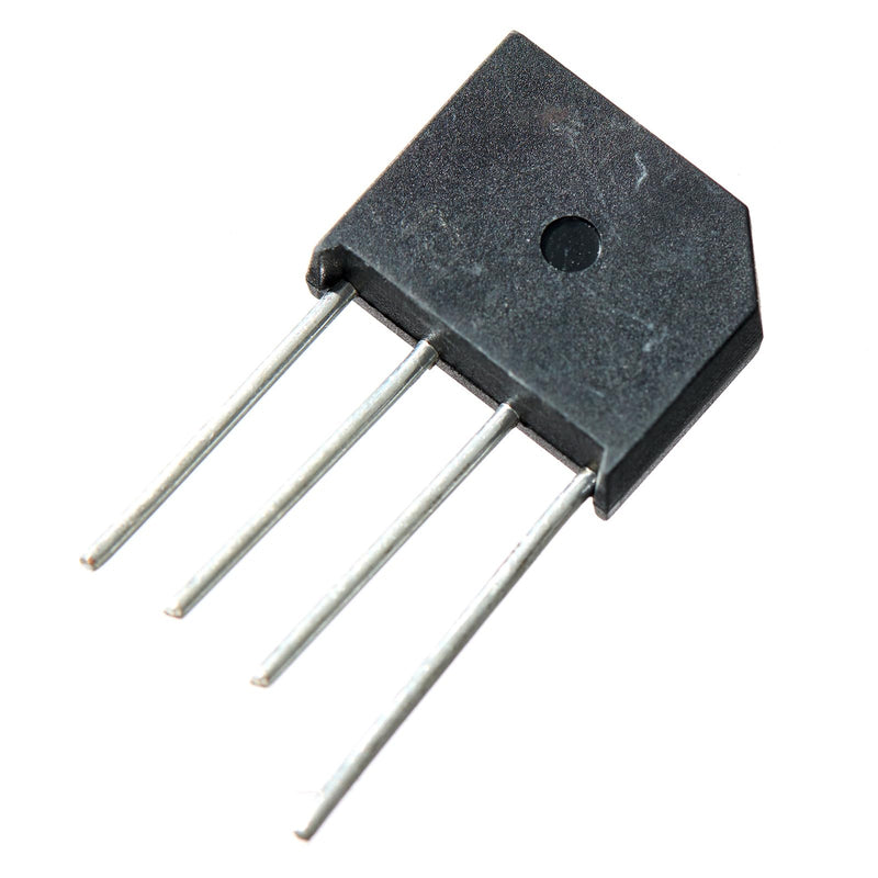 [Australia - AusPower] - 10pcs KBL406 KBL 406 Single Phase 4Amp 600Volt Silicon Bridge Rectifiers 4A 600V,4Pins. 