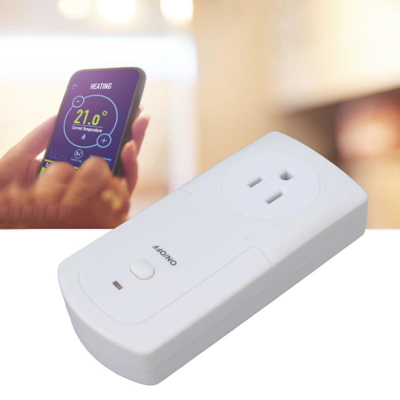 [Australia - AusPower] - Wireless Temperature Controller, WiFi Plug in Humidifier Thermostat Outlet, Versatile Heating Cooling Temp Sensor Thermostat Plug Outlet for Home(TS-5000 US) TS-5000 US 