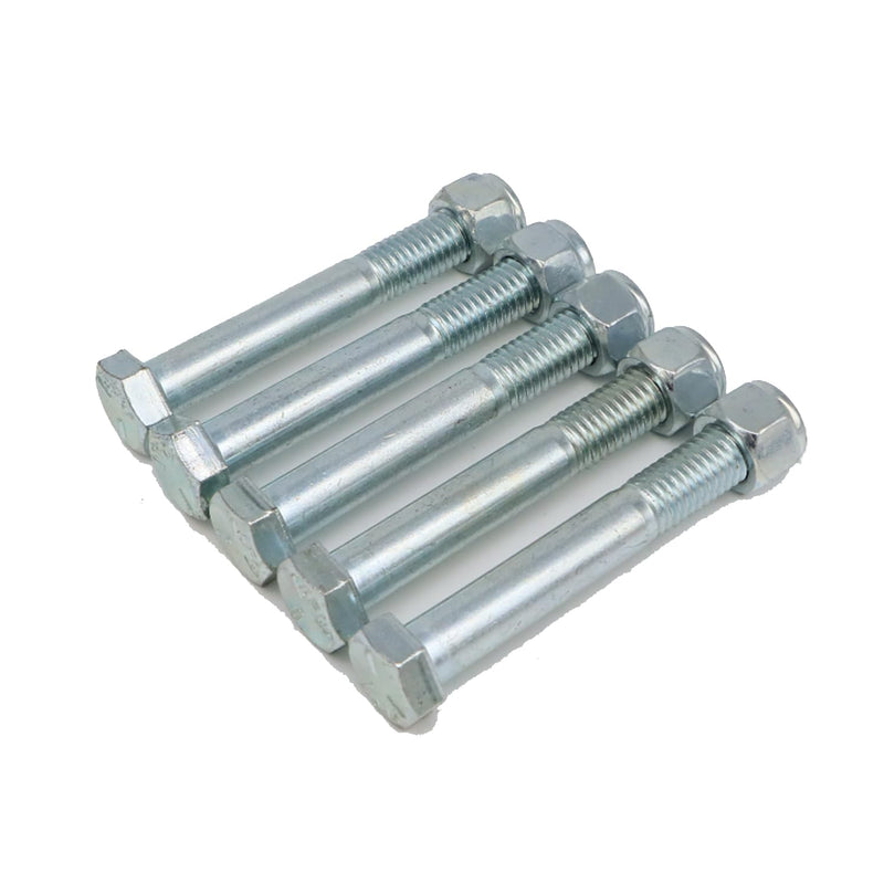 [Australia - AusPower] - 1/2" x 3-1/2" 500101 Shear Bolts and Nylock Nuts (Set of 5) 