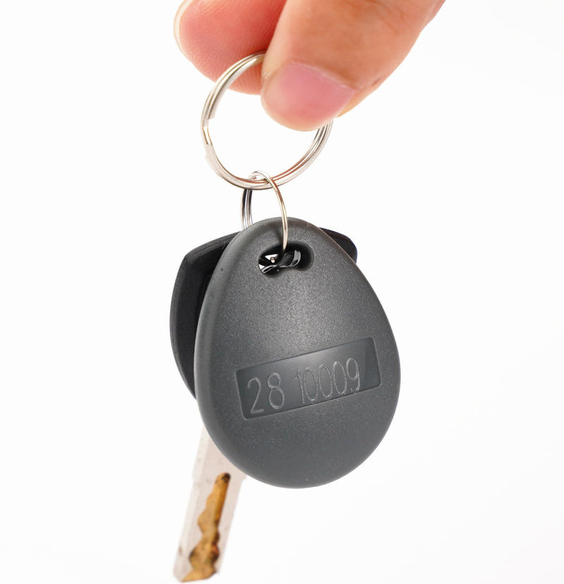 [Australia - AusPower] - 10 pcs 26 Bit Proximity Key Fobs Weigand Prox Keyfobs Compatable with ISOProx 1386 1326 H10301 Format Readers. Works with The Many of Access Control Systems 10 