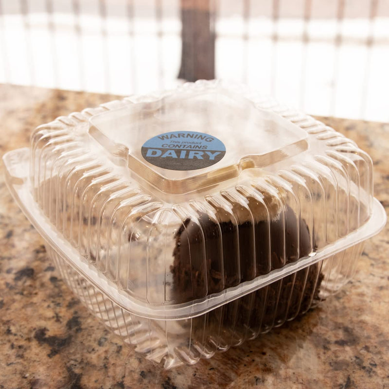 Warning This Product Contains Dairy Labels 1.5 Inch 500 Total Stickers