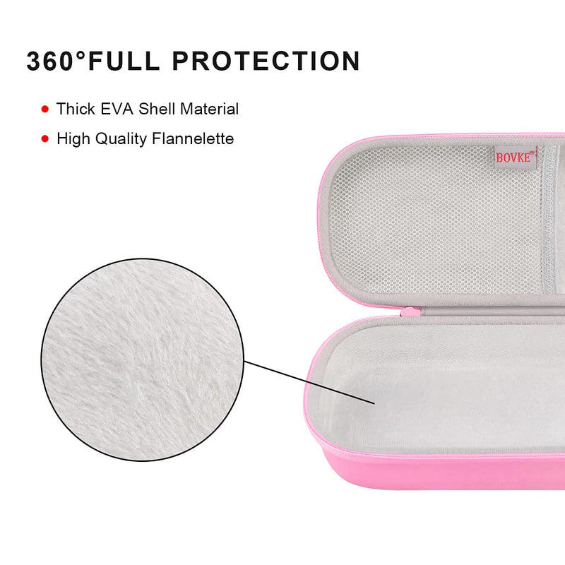 [Australia - AusPower] - BOVKE Pearl Pink Stethoscope Case with 12Pcs Nurse Supplies Kit 