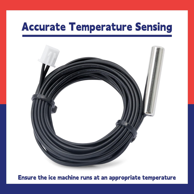 [Australia - AusPower] - 2009853 Thermistor Assembly Compatible with Manitowoc Ice Machine, Temperature Sensor Fixing Either The T3 or T4 Fault 