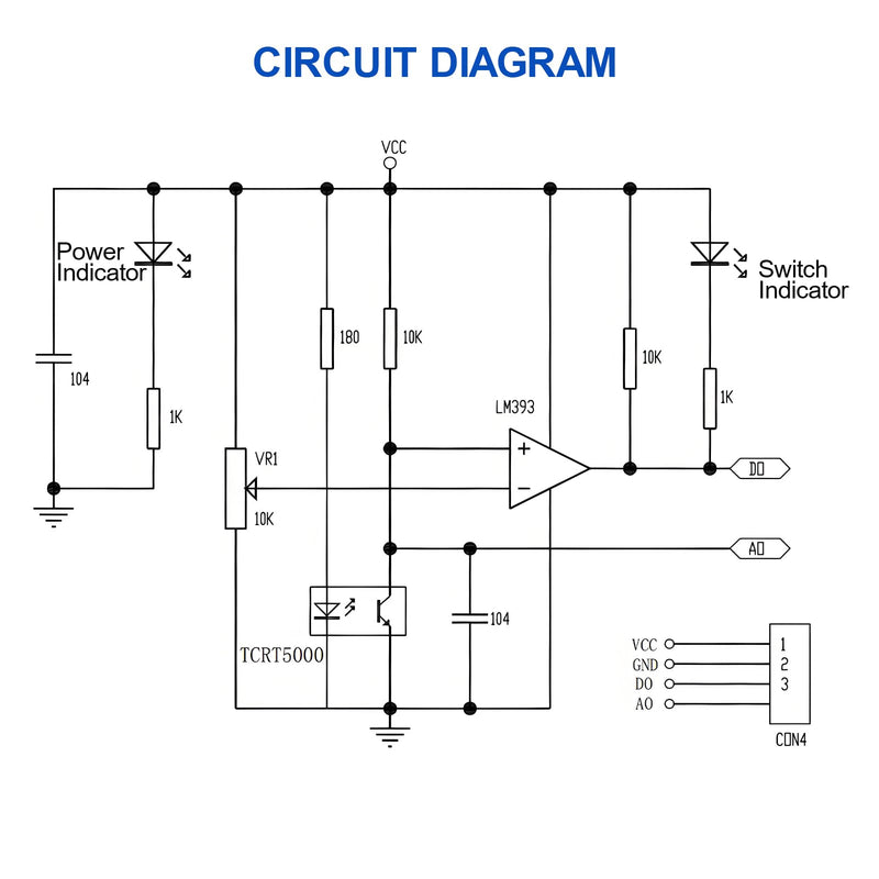 [Australia - AusPower] - 15pcs TCRT5000 Infrared Reflective Sensor Module IR Photoelectric Switch for Arduino STM32 Smart Car Robot 