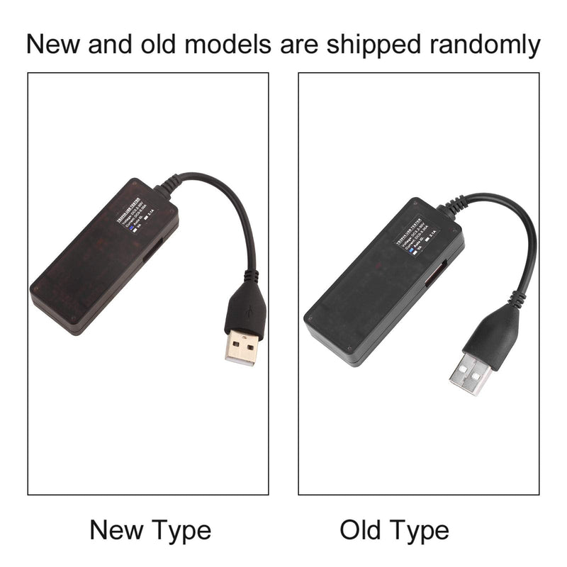 [Australia - AusPower] - YB26VA USB Detector, Lasting Duals Display USB Detector Voltmeter Ammeter Battery hatacity Tester for Mobile Phone Tablet Computer USB Device(Duals Color) 