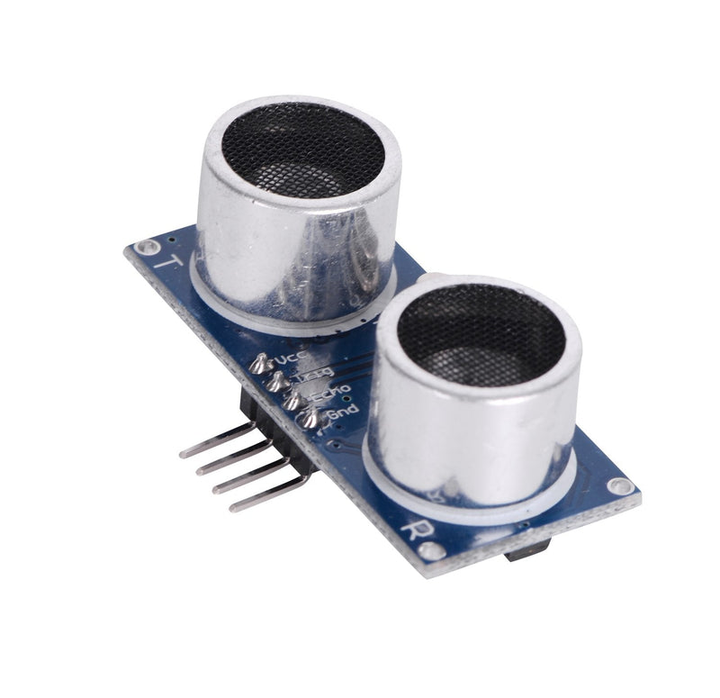 [Australia - AusPower] - 2PCS HC-SR04 Ultrasonic Sensor Module Ultrasonic ranging Module with 2PCS Housing Mounting Bracket + 10P Female to Female and 10P Male to Female Jumper Cable for Arduino 2 sets 